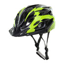 Capacete Adulto Inmold RAD7 - Preto/Verde