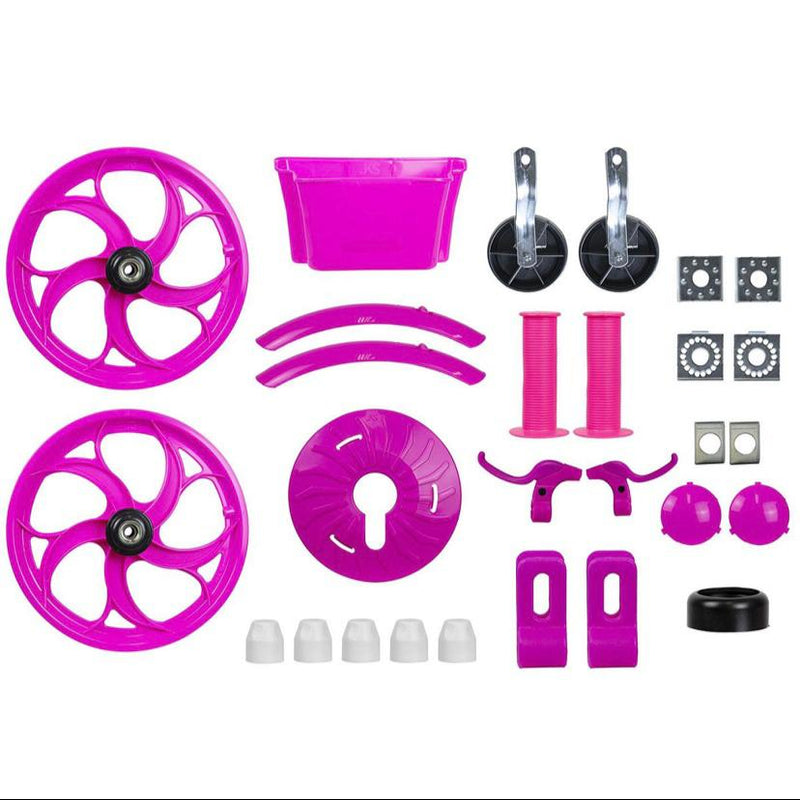 Kit Montagem Bicicleta Bike Infantil Aro 16 Rodinha Manopla