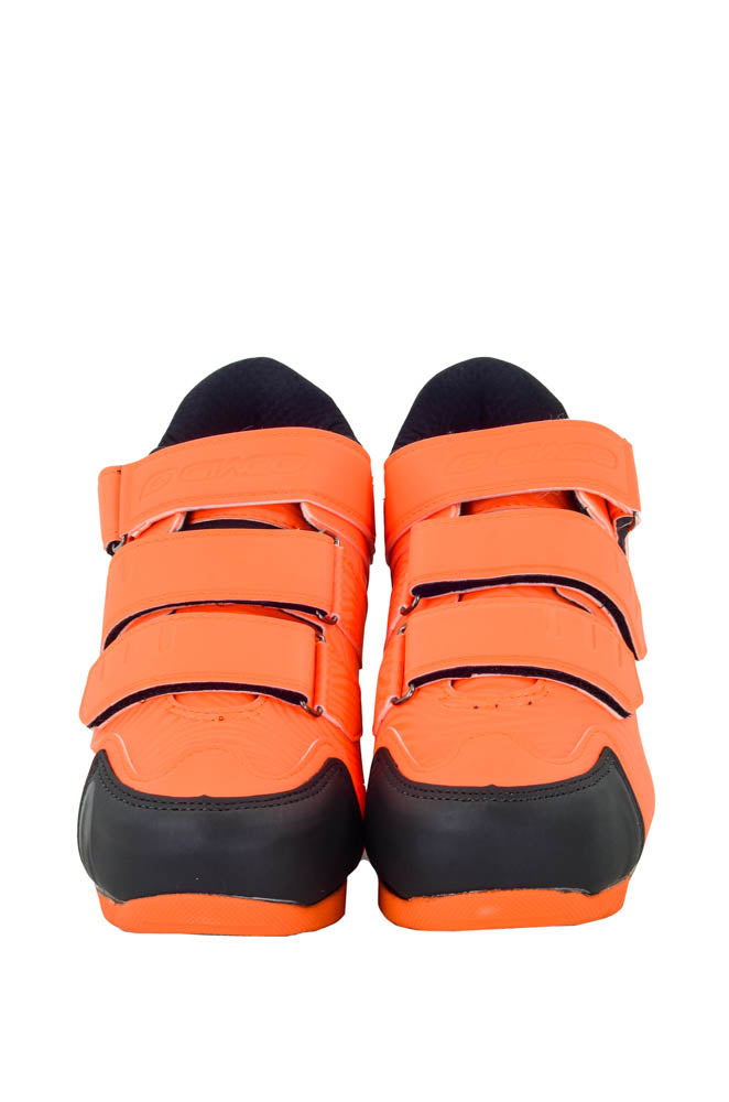 Sapatilha De Clip MTB - Giaco Com 3 Velcros - Laranja