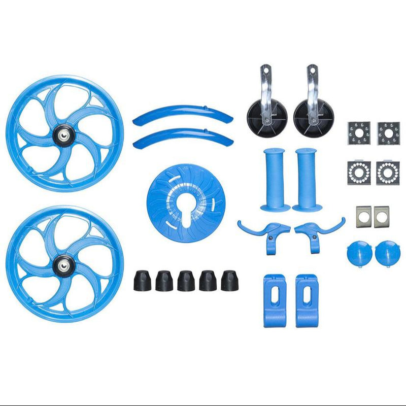 Kit Montagem Bicicleta Bike Infantil Aro 16 Rodinha Manopla