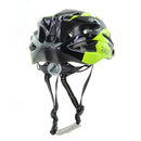 Capacete Adulto Inmold RAD7 - Preto/Verde