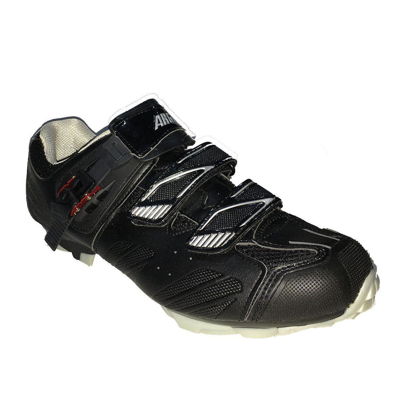 Sapatilha de Clip Mtb Velcro + Trava Resistente Argon Ar1407