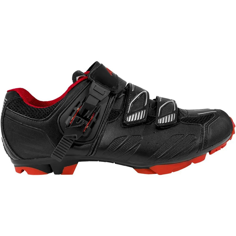 Sapatilha de Clip Mtb Velcro + Trava Resistente Argon Ar1407