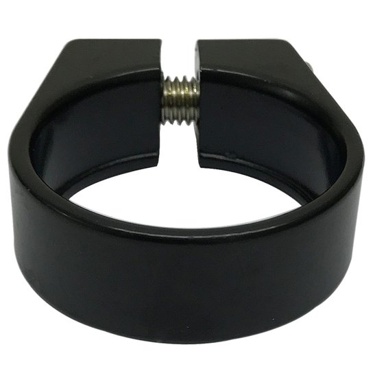 Abraçadeira de Selim Parafuso 34.9mm Alumínio - Cly (Preta)
