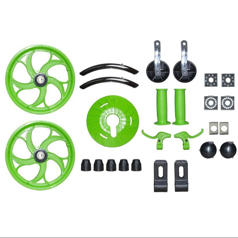 Kit Montagem Bicicleta Bike Infantil Aro 16 Rodinha Manopla