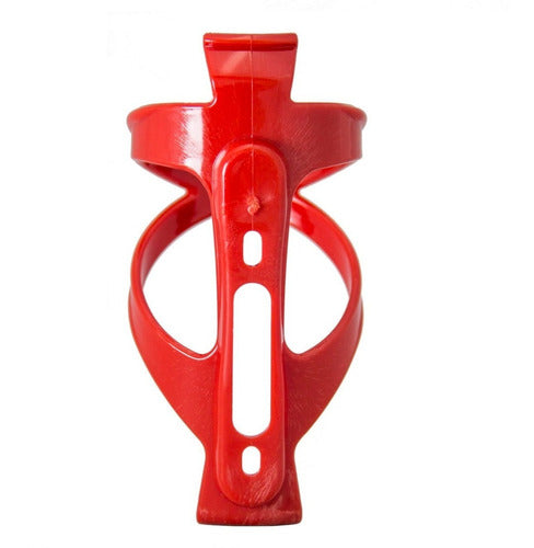 Suporte de Garrafa/Squeeze/Caramanhola-Plástico W2(Vermelho)