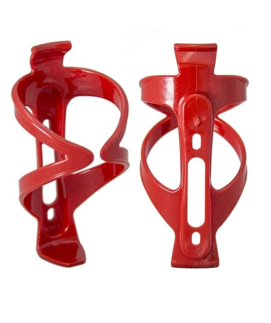 Suporte de Garrafa/Squeeze/Caramanhola-Plástico W2(Vermelho)