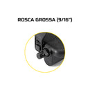 Pedal Ergométrico Bike Indoor Rosca Fina Union (par)