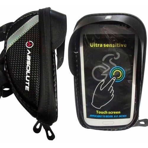 Bolsa p/ Smartphone à Prova de Chuva - Absolute 010