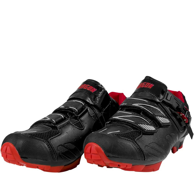 Sapatilha de Clip Mtb Velcro + Trava Resistente Argon Ar1407