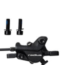 Freio A Disco Hidráulico Radius Com Discos + Parafusos Par