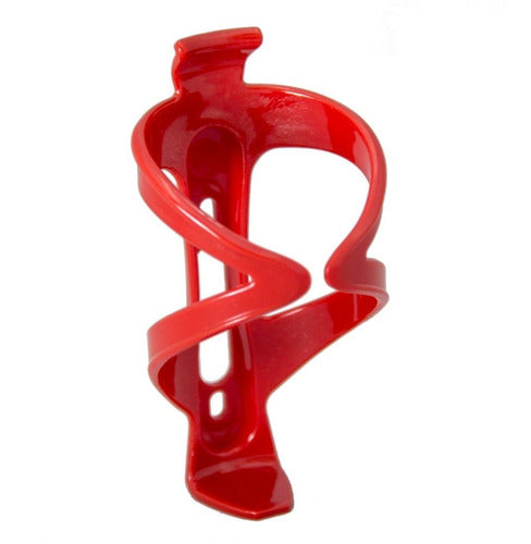 Suporte de Garrafa/Squeeze/Caramanhola-Plástico W2(Vermelho)